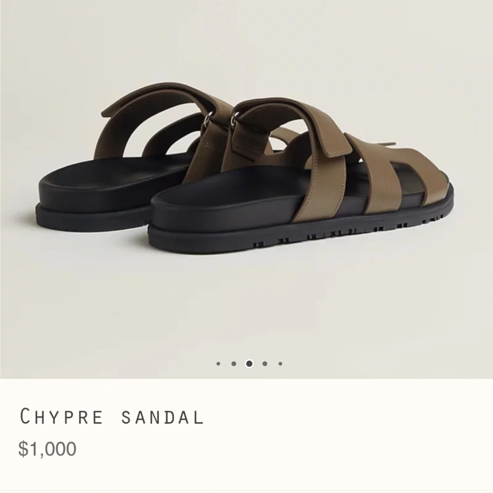 Hermes Chypre Sandals EU 39 - Picture 5 of 14